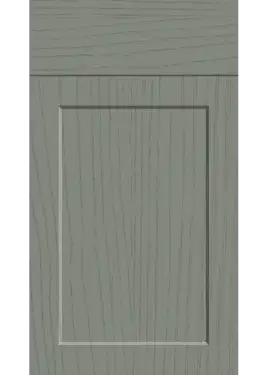 Click Here To Enlarge This Photo Of Bella Paintflow Matt Sage Green : Style : Richmond. MDF Vinyl Wrapped Door/Drawer