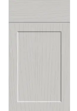 Click Here To Enlarge This Photo Of Bella Paintflow Matt Light Grey : Style : Richmond. MDF Vinyl Wrapped Door/Drawer