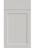 Bella Paintflow Matt Light Grey : Style : Richmond. MDF Vinyl Wrapped Door/Drawer