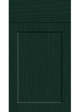 Click Here To Enlarge This Photo Of Bella Paintflow Matt Fir Green : Style : Richmond. MDF Vinyl Wrapped Door/Drawer