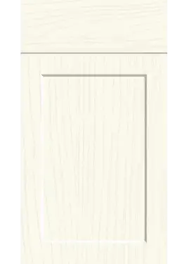 Click Here To Enlarge This Photo Of Bella Paintflow Matt White : Style : Richmond. MDF Vinyl Wrapped Door/Drawer