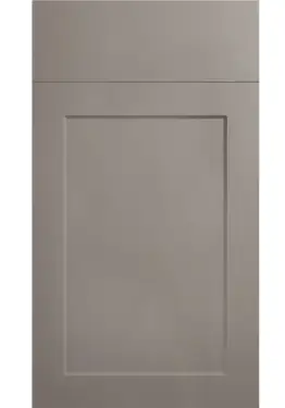 Click Here To Enlarge This Photo Of Bella Matt Stone Grey : Style : Richmond. MDF Vinyl Wrapped Door/Drawer