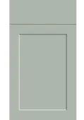 Bella Matt Pistachio Green : Style : Richmond. MDF Vinyl Wrapped Door/Drawer