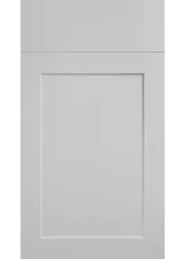 Click Here To Enlarge This Photo Of Bella Matt Dove Grey : Style : Richmond. MDF Vinyl Wrapped Door/Drawer