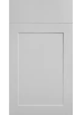 Click Here To Enlarge This Photo Of Bella Matt Dove Grey : Style : Richmond. MDF Vinyl Wrapped Door/Drawer