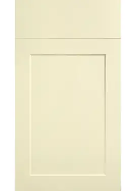 Click Here To Enlarge This Photo Of Bella Ivory : Style : Richmond. MDF Vinyl Wrapped Door/Drawer