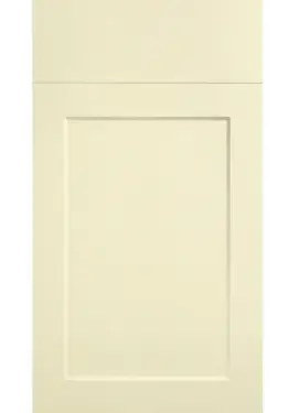 Click Here To Enlarge This Photo Of Bella Ivory : Style : Richmond. MDF Vinyl Wrapped Door/Drawer