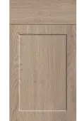 Bella Cremona Oak Cannolo : Style : Richmond. MDF Vinyl Wrapped Door/Drawer