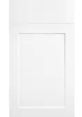 Bella High Gloss White : Style : Richmond. MDF Vinyl Wrapped Door/Drawer