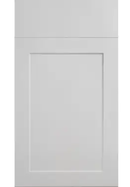 Click Here To Enlarge This Photo Of Bella High Gloss Light Grey : Style : Richmond. MDF Vinyl Wrapped Door/Drawer