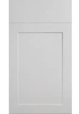 Click Here To Enlarge This Photo Of Bella High Gloss Light Grey : Style : Richmond. MDF Vinyl Wrapped Door/Drawer