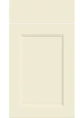 Bella Alabaster : Style : Rowen. MDF Vinyl Wrapped Door/Drawer
