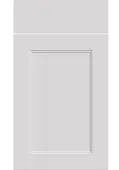 Bella Supermatt Dove Grey : Style : Rowen. MDF Vinyl Wrapped Door/Drawer