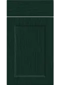 Bella Paintflow Matt Fir Green : Style : Rowen. MDF Vinyl Wrapped Door/Drawer