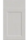 Bella Paintflow Matt Light Grey : Style : Rowen. MDF Vinyl Wrapped Door/Drawer