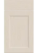 Bella Supermatt Taupe Grey : Style : Rowen. MDF Vinyl Wrapped Door/Drawer