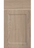 Bella Cremona Oak Cannolo : Style : Rowen. MDF Vinyl Wrapped Door/Drawer