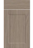 Bella Grey Vicenza Oak : Style : Rowen. MDF Vinyl Wrapped Door/Drawer