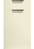 Bella Alabaster : Style : Segreto. MDF Vinyl Wrapped Door/Drawer