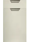 Bella Oakgrain Mussel : Style : Segreto. MDF Vinyl Wrapped Door/Drawer