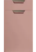 Bella Supermatt Blush Pink : Style : Segreto. MDF Vinyl Wrapped Door/Drawer