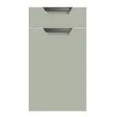 Bella Supermatt Sage Green : Style : Segreto. MDF Vinyl Wrapped Door/Drawer