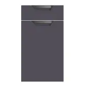 Bella Supermatt Indigo Blue : Style : Segreto. MDF Vinyl Wrapped Door/Drawer