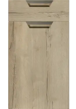 Click Here To Enlarge This Photo Of Bella Halifax Natural Oak : Style : Segreto. MDF Vinyl Wrapped Door/Drawer