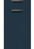 Bella Paintflow Matt Indigo Blue : Style : Segreto. MDF Vinyl Wrapped Door/Drawer