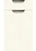 Bella Paintflow Matt White : Style : Segreto. MDF Vinyl Wrapped Door/Drawer