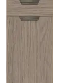 Bella Grey Vicenza Oak : Style : Segreto. MDF Vinyl Wrapped Door/Drawer