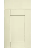 Bella Oakgrain Cream : Style : Shaker. MDF Vinyl Wrapped Door/Drawer