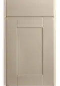 Bella Matt Mussel : Style : Shaker. MDF Vinyl Wrapped Door/Drawer