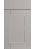 Bella Supermatt Pebble : Style : Shaker. MDF Vinyl Wrapped Door/Drawer