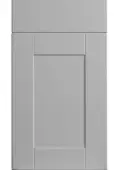 Bella Matt Dove Grey : Style : Shaker. MDF Vinyl Wrapped Door/Drawer