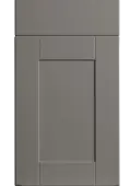 Bella Supermatt Taupe : Style : Shaker. MDF Vinyl Wrapped Door/Drawer