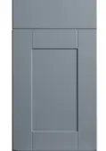 Bella Supermatt Denim : Style : Shaker. MDF Vinyl Wrapped Door/Drawer