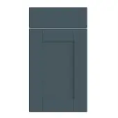 Bella Supermatt Colonial Blue : Style : Shaker. MDF Vinyl Wrapped Door/Drawer