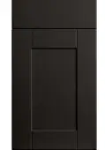 Bella Supermatt Graphite : Style : Shaker. MDF Vinyl Wrapped Door/Drawer
