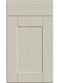 Bella Paintflow Matt Cashmere rgb : Style : Shaker. MDF Vinyl Wrapped Door/Drawer