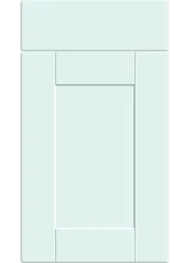 Click Here To Enlarge This Photo Of Bella Supermatt Scandinavian Blue : Style : Shaker. MDF Vinyl Wrapped Door/Drawer