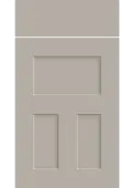 Bella Supermatt Pebble : Style : Stratford. MDF Vinyl Wrapped Door/Drawer