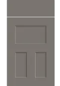 Bella Supermatt Taupe : Style : Stratford. MDF Vinyl Wrapped Door/Drawer