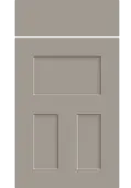 Bella Matt Stone Grey : Style : Stratford. MDF Vinyl Wrapped Door/Drawer