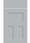 Bella Supermatt Dove Grey : Style : Stratford. MDF Vinyl Wrapped Door/Drawer