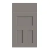Bella Supermatt Dust Grey : Style : Stratford. MDF Vinyl Wrapped Door/Drawer
