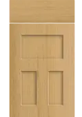 Bella Lissa Oak : Style : Stratford. MDF Vinyl Wrapped Door/Drawer