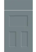Bella Supermatt Mood Grey : Style : Stratford. MDF Vinyl Wrapped Door/Drawer