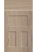 Bella Cremona Oak Cannolo : Style : Stratford. MDF Vinyl Wrapped Door/Drawer
