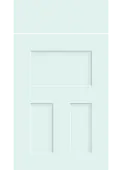 Bella Supermatt Scandinavian Blue : Style : Stratford. MDF Vinyl Wrapped Door/Drawer